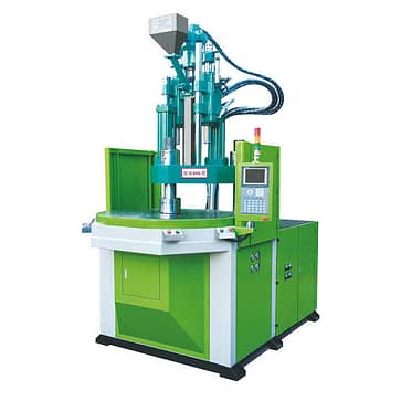 Rotary table vertical injection moulding machine China
